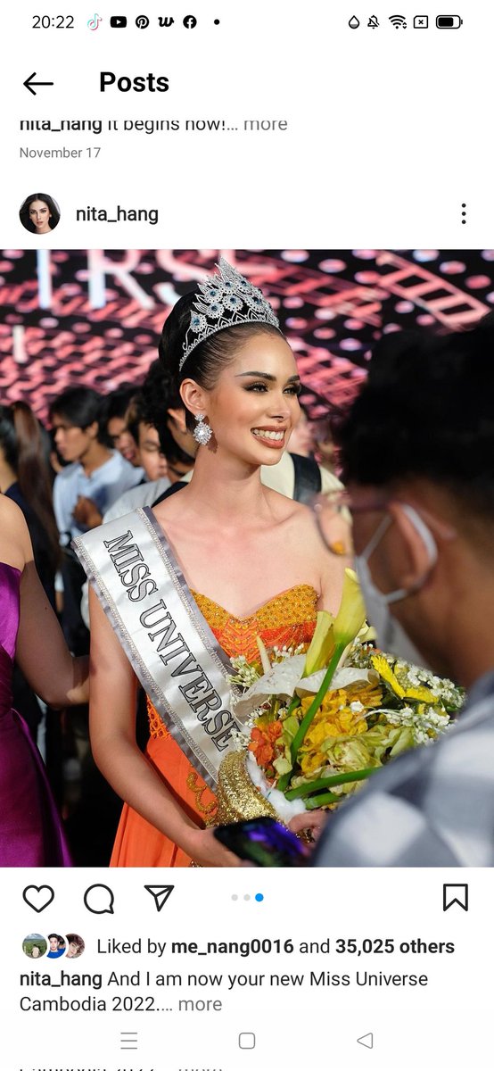 SSovithy's tweet photo. Miss universe Cambodia 2022 https://t.co/sGLG0UQviR