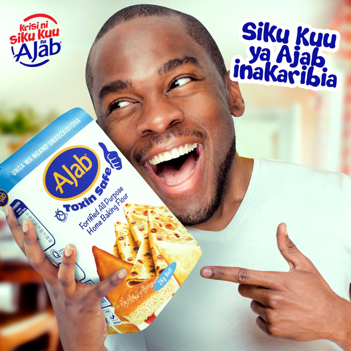 Chapo si Chapo hii season kama si za #AjabFlour .  Its easy to knead, Premium Quality &amp; Toxin Safe. Available in all over the country.  <a href="/mwiren_/">MWANGI👑</a> <a href="/vickie_kirui/">Vickie Kirui</a>
<a href="/k_morwabe/">Abigael K Morwabe</a>...Krisi Ni Siku Kuu Na Ajab :Make Ajab your go to festiveflour <a href="/AjabFlour/">AJAB Flour</a> #KrisiNaAjab  #WhatsCooking
