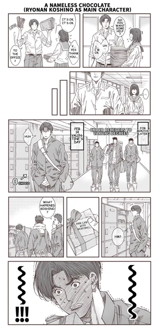 【English Ver.】
A nameless chocolate
(Ryonan Koshino as main character)

英訳協力:annabethさん(@05Bookmark) https://t.co/nC0hVolsXo 