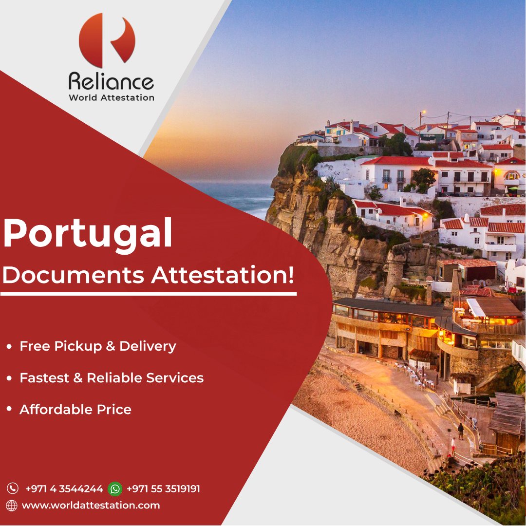 WAttestation's tweet photo. Reliance World Attestation Service, Dubai Provides all types of portugal Documents Attestation. Enjoy stress-free attestation with free collection &amp; delivery

Fastest | Safest | Reliable
Feel free to Contact us!
📞 +971 4 35 44 244
💬 +971 55 351 9191
🌐 https://t.co/2AMhTAbWoD https://t.co/y8cErg3NWc