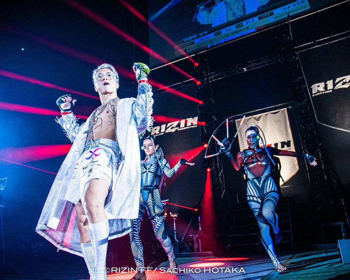 kaguzuchi_info's tweet photo. 大晦日にさいたまスーパーアリーナで実施される
格闘技の祭典「RIZIN FIGHTING FEDERATION」
YUSHI選手の入場に演出協力させていただきます。
#RIZIN40 #YUSHI #YUSHI入場 #RIZIN
#さいたまスーパーアリーナ
#kaguzuchi #ledperformance
#psychedelic #かぐづち https://t.co/TQDdF3oprh