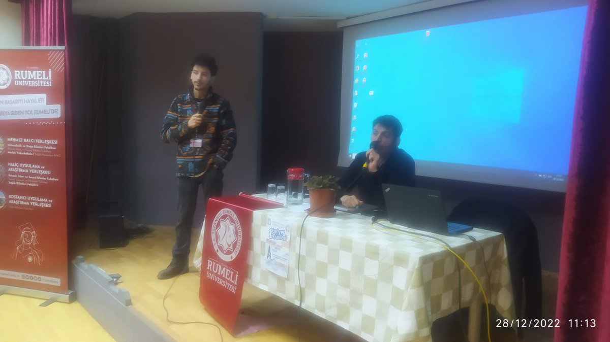 OfficialBBAL's tweet photo. Beşir Balcıoğlu Anadolu Lisesi Kariyer günlerinin ilkini gerçekleştirdik . Tüm 12. Sınıf  öğrencilerimize mühendislik alanında kariyer planlama konusunda Rumeli üniversitesi Arş.Gor. Saim Hatipoğlu tarafından bilgilendirme yapıldı. https://t.co/Cu0VXtoq2E