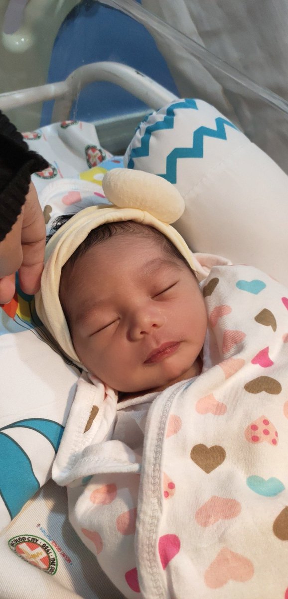 Laricious_Patty's tweet photo. The butterflies he gave me turned into tiny feet 👣

The wait is finally over! We're thrilled to welcome our little daughter, Gianna Leigh Garcia-Sta. Maria, into this world. 

via NSD @ 9:38am
12.27.22 https://t.co/5Bna67TXUw