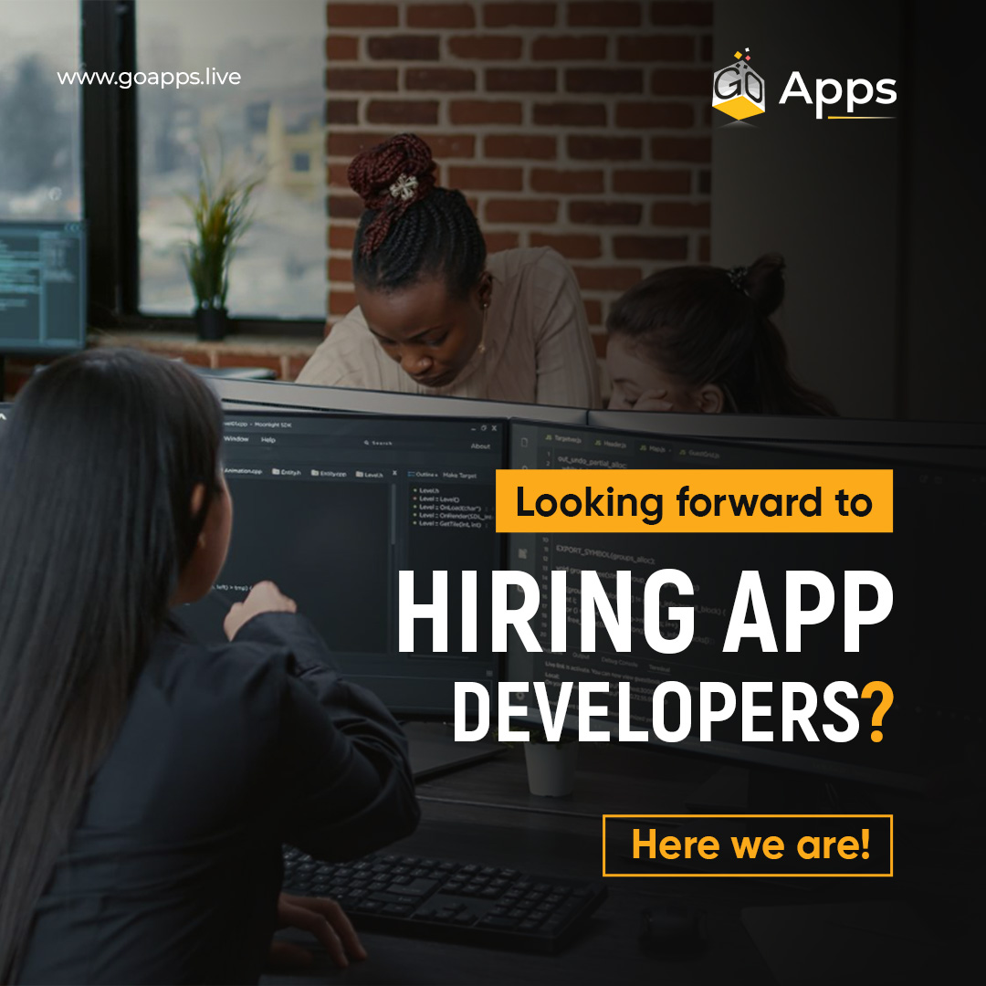 GoApps1's tweet image. Get access to the best talents from our pool of developers, who will work dedicatedly on your project. 

@GoApps1 provides you with qualified app developers on an hourly basis. 

Contact us for the rates.

#hirededicateddevelopers #hiredevelopers #dedicatedappdevelopers #goapps