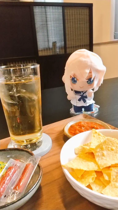 酒飲み認定されて沢山サービスされたよ…!!!!(嬉々としてたべる) 