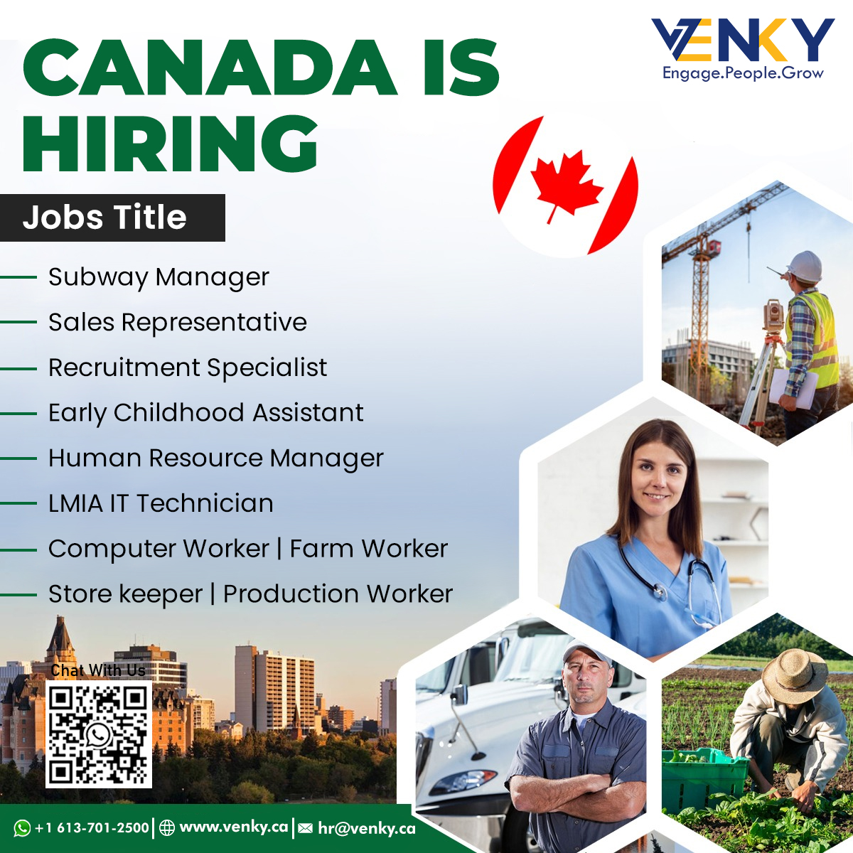 venkycanada7's tweet photo. A positive LMIA will show that there is a need for a foreign worker to fill the job.
Is able to pay a salary for foreign worker.
Contact :+16137012500
Website : https://t.co/b3VZwO7eNZ
Email : hr@venky.ca
#venky #venkycanada #internationaljobsincanada #workers #lMIA #canada https://t.co/C7ETdlk1qA