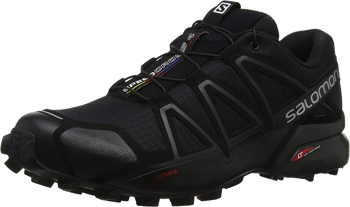 Salomon Men's Speedcross 4 Trail Running Shoes, Black Black Black Metallic, 11 UK amzn.to/3PXmVe2 via @amazon 
#onlineshop #buyonline #amazon #onlinestore #motoapparel303
