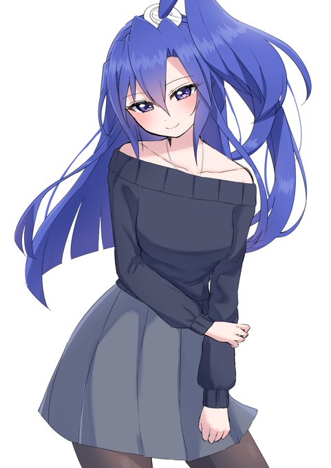 やっぱり肩出しとセーターって最強だと思うんだ…
 #シンフォギア 