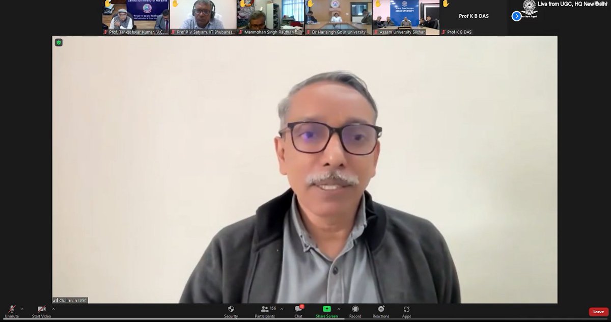 Today UGC Chairman (<a href="/mamidala90/">Mamidala Jagadesh Kumar</a>) made a presentation on implementation of the ACADEMIC BANK OF CREDITS (ABC) for students at the university level.
National e-Governance Division of <a href="/GoI_MeitY/">Ministry of Electronics & IT</a> shared a PPT on the operationalization of ABC.
(1/2)