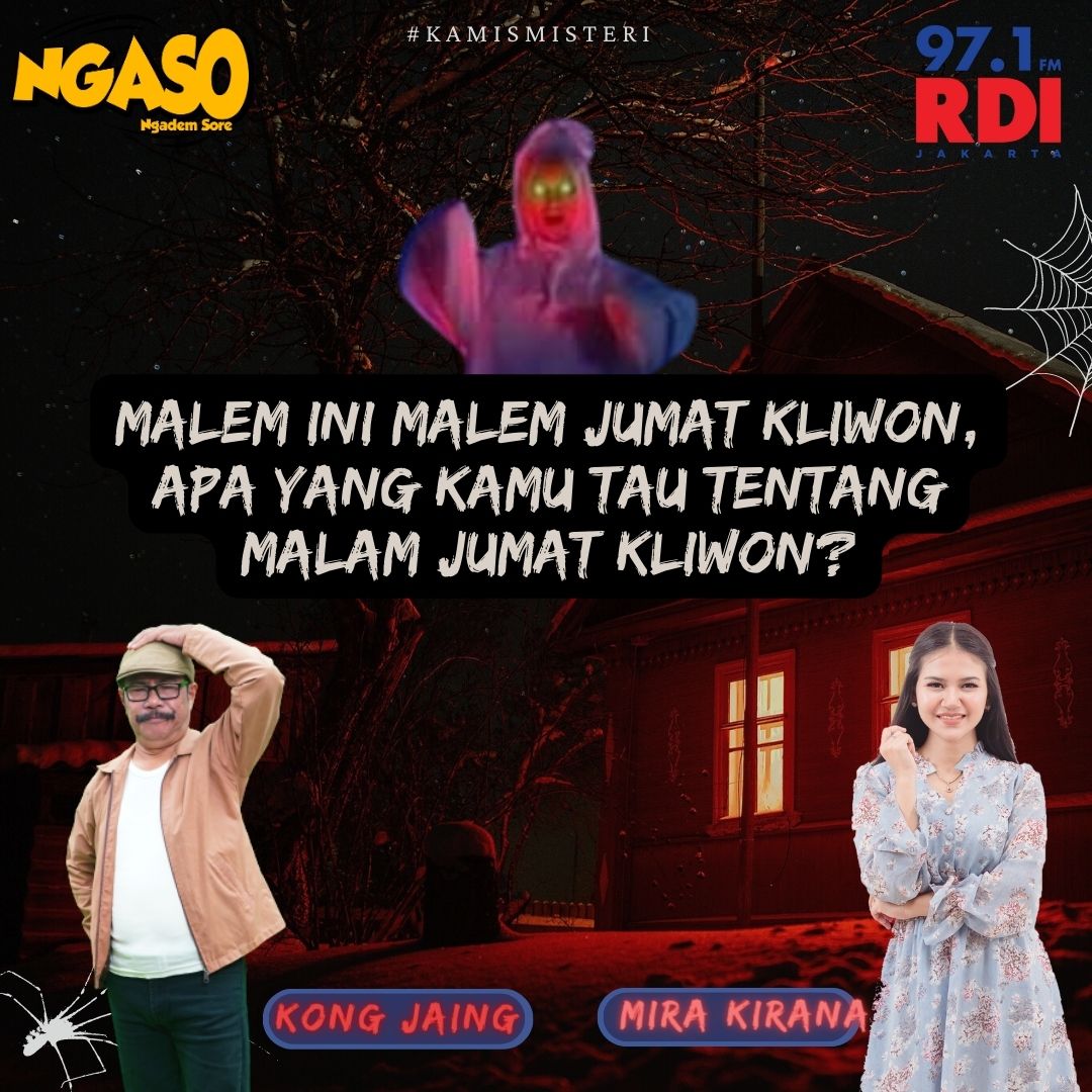 rdi971's tweet photo. HATI HATI SOBAT RDI ! MALAM INI ADALAH MALAM JUMAT KLIWON !!
Nah kita mau tanya nih, apa sih yang kamu tau tentang malam jumat kliwon?
Yok kasih tau yang serem serem
Yuk komen di WA 08121212971 yaaa! #NGASO https://t.co/UNuB2F3uel