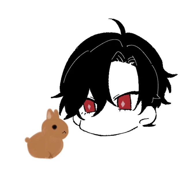 アイコンもコタローとミミちゃん ミミちゃん果てしなく可愛く描けたから見て 