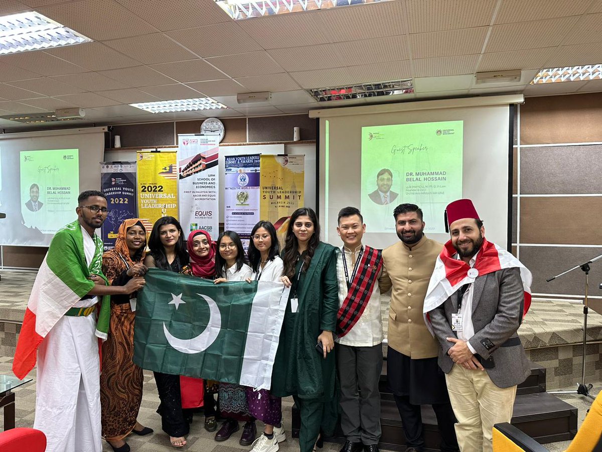 It's a proud moment for our team to represent Pakistan on an international level about media practices, eco-tourism, and the role of filmmaking as a tool of development at Universal Youth Movement, Malaysia. 🇲🇾