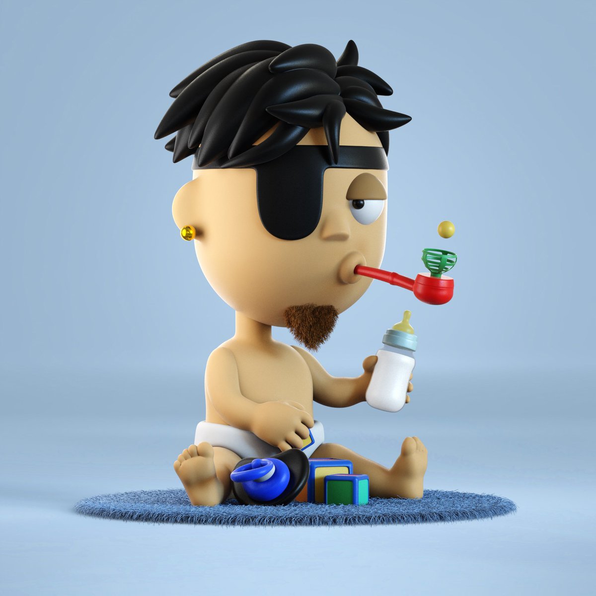 the3dInfant's tweet image. The infants are coming to #Aptos 
Like &amp;amp; RT to receive discord announcement
#AptosMovement #NFT #Infantil