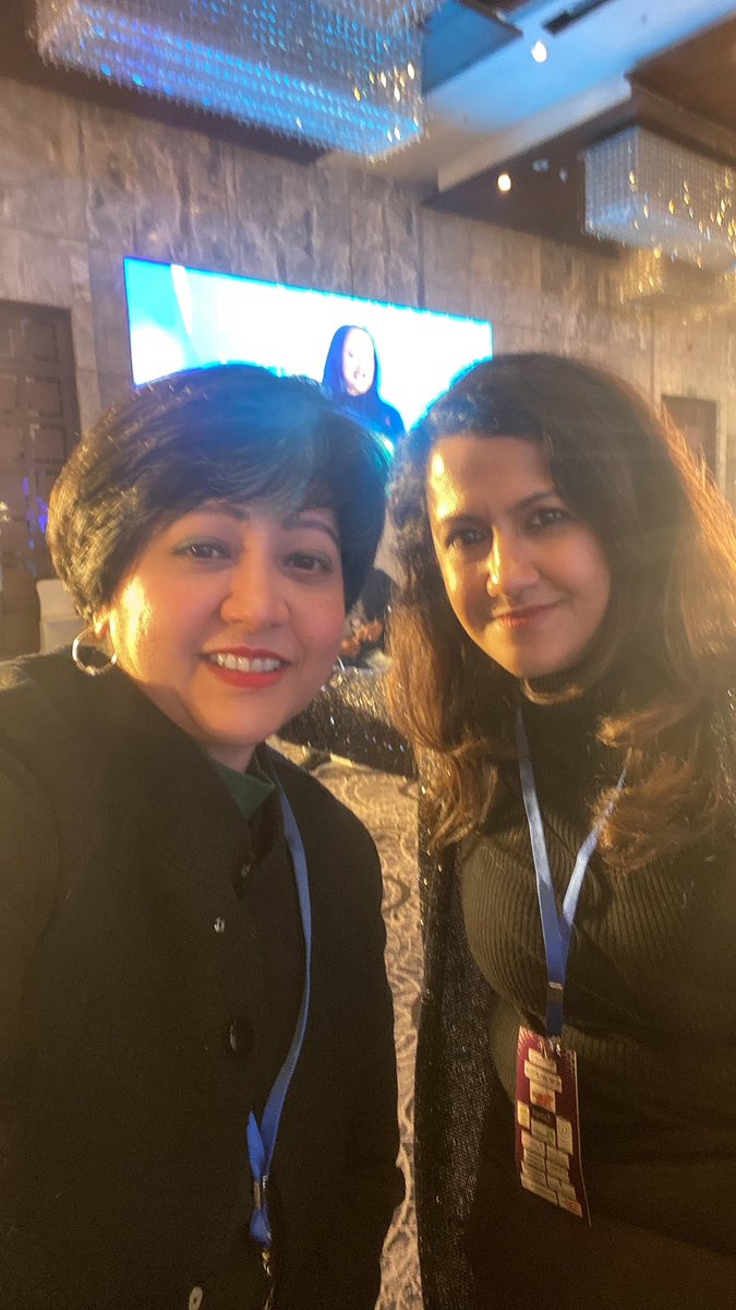 Vitisharma's tweet photo. At the @WomenEcoForum Summit 2022 in Delhi. #Day3 Plenary Sessions are on diverse topics with #womenleaders across the world! https://t.co/L76jh9nGfd