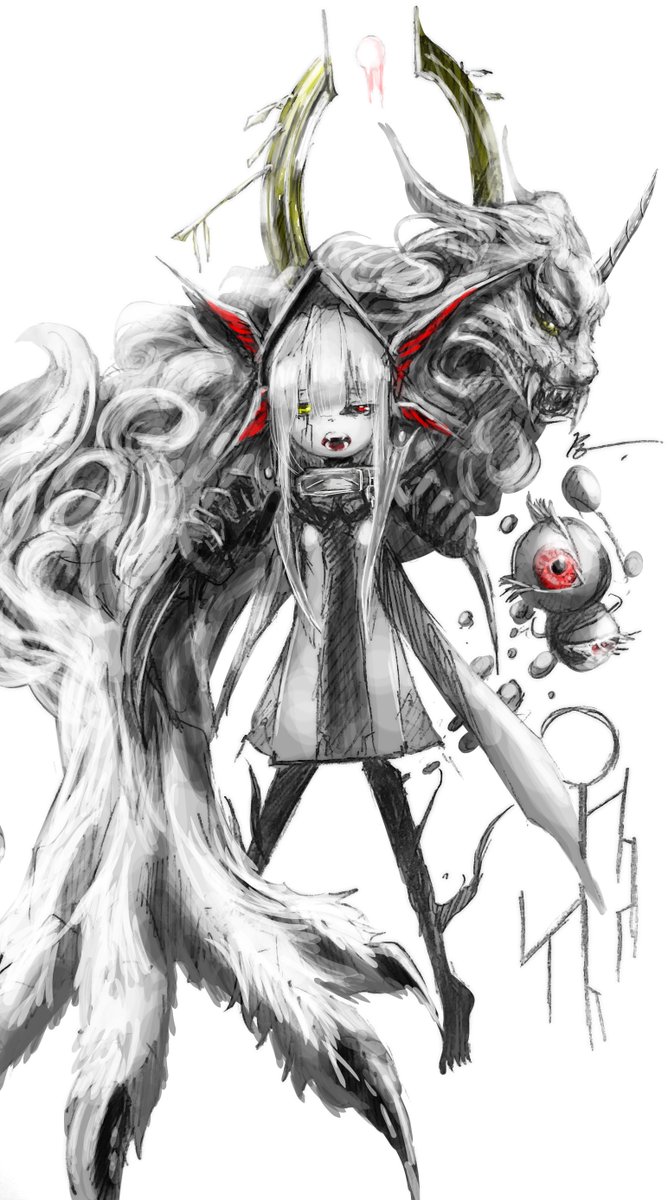 #今月描いた絵を晒そう 

アナログ𝐃𝐚𝐲 
