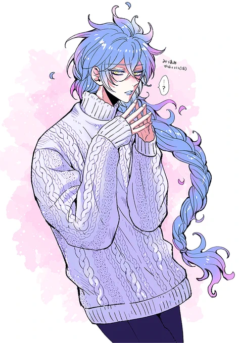 #今年も残りわずかなのでお気に入りの4枚を貼る 
 一枚絵あんまり描けてなかった… 来年はもっとお絵かきしたい!🥺🥺🥺 
