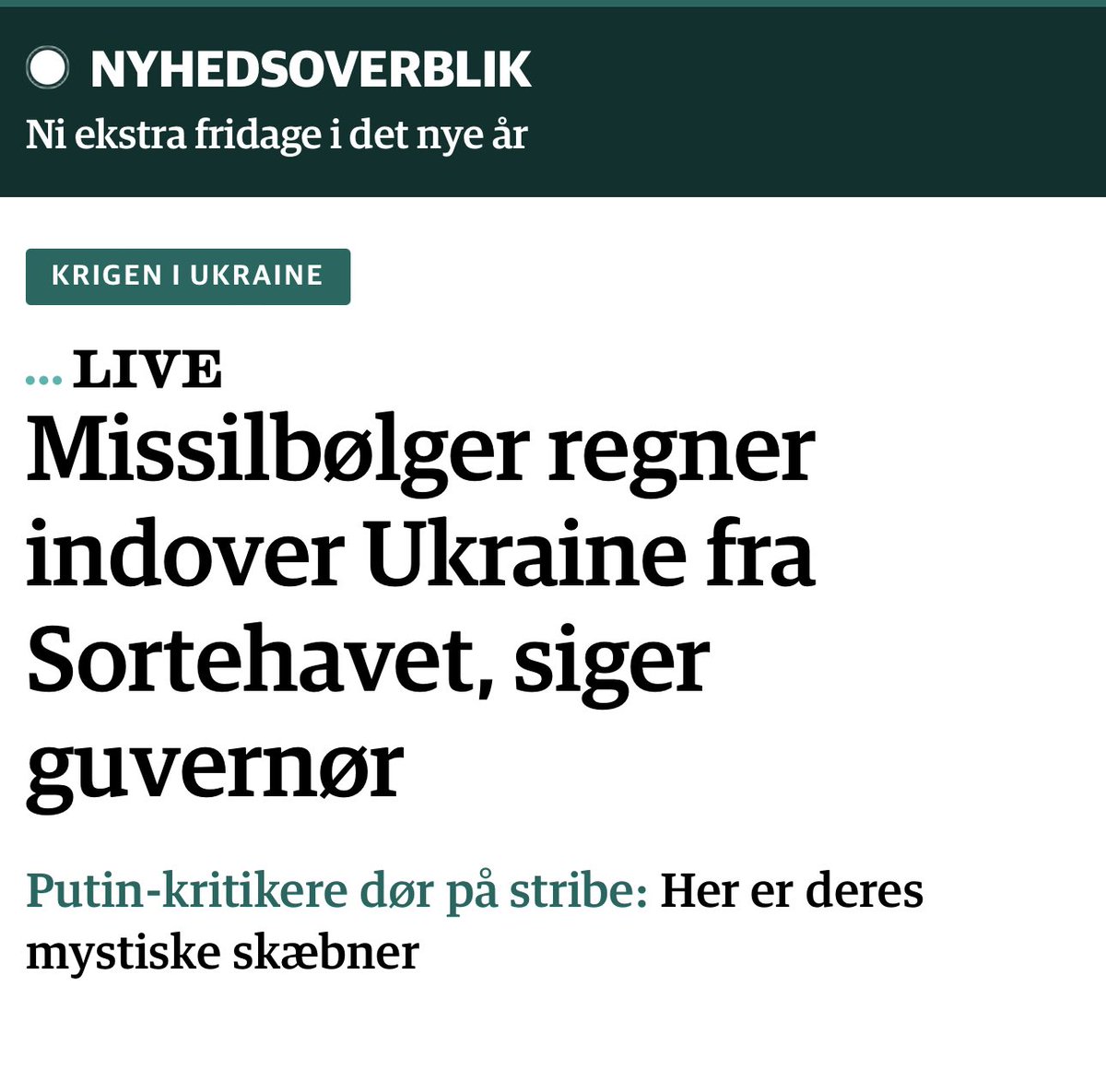 Erstat dine nytårsraketter med penge til Ukraine komiteen MobilePay 924084