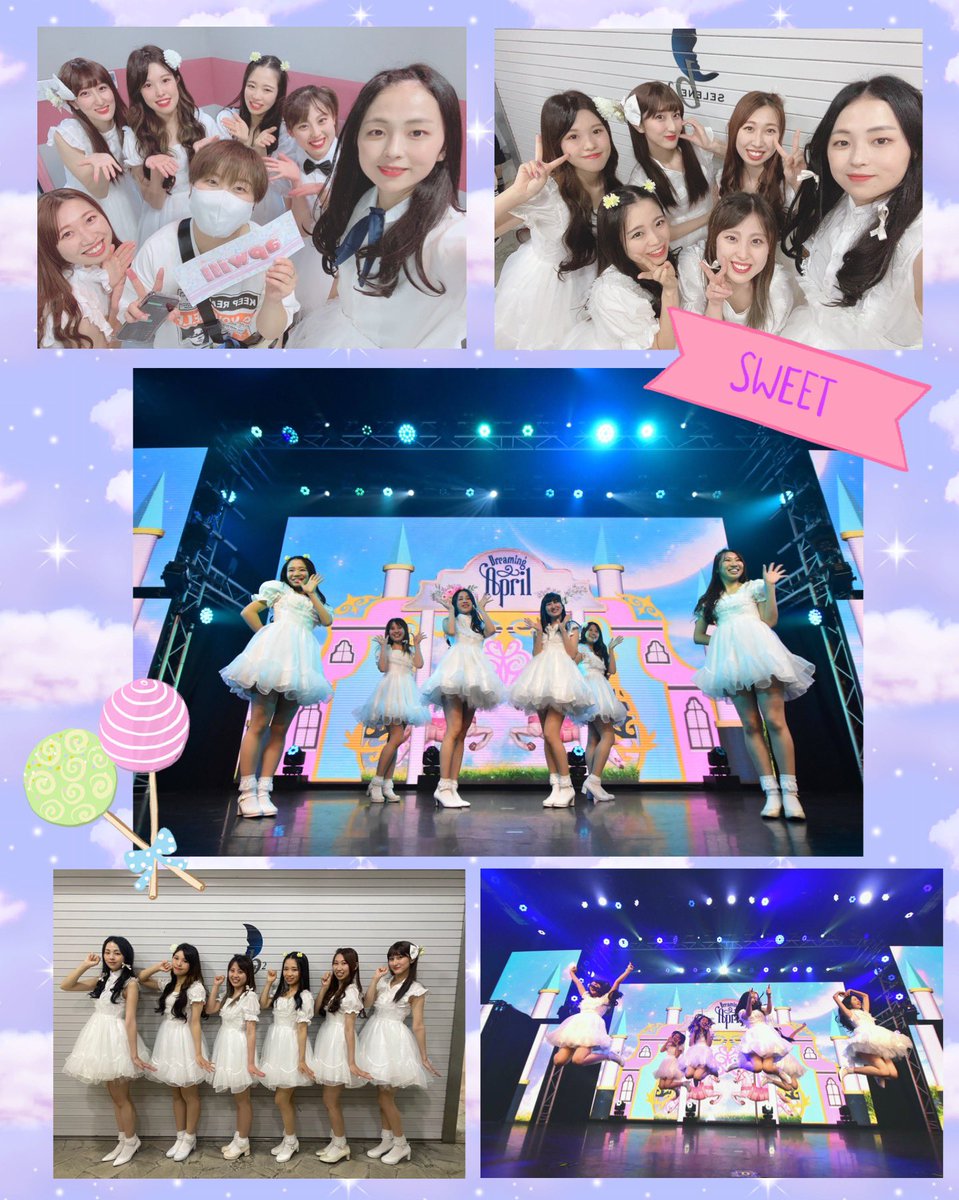 apwill6's tweet photo. 2022年apwill振り返りスペシャル🌸

3日目の本日は8月・10月を振り返り🍭DREAM ON!2回目の出演、懐メロチェゴに出演しました🌟

詳しくはALTを読んでもらえると嬉しいです🌷動画はこちら↓

Oh!MyMistake
https://t.co/yiNjYjQs2m

Dream Candy
https://t.co/ilvx9p65lX

#APRIL #에이프릴  #コピユニ https://t.co/b6XeRHHrYc