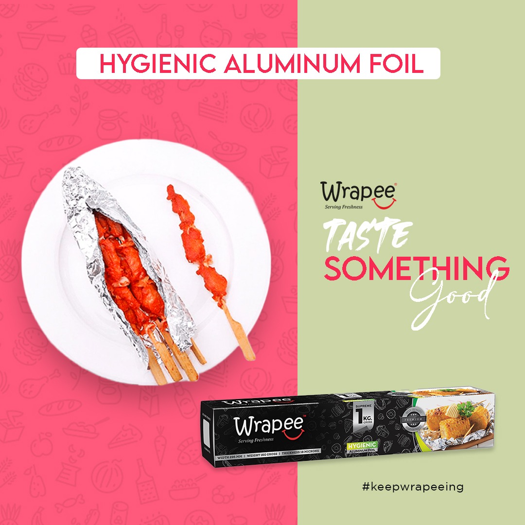 wrapeeindia's tweet photo. Pack your food like a pro!
Use Wrapee Aluminium Foil and keep food warm, healthy and always ready to eat.
👉Shop Now -
🌐https://t.co/SKp635abP3
📞(+91) 76651 09999
#Wrapee #keepwrapeeing #aluminiumfoil #aluminium #food #fresh #warm #aluminiumtray #healthy #baking https://t.co/AYi3L7oLve