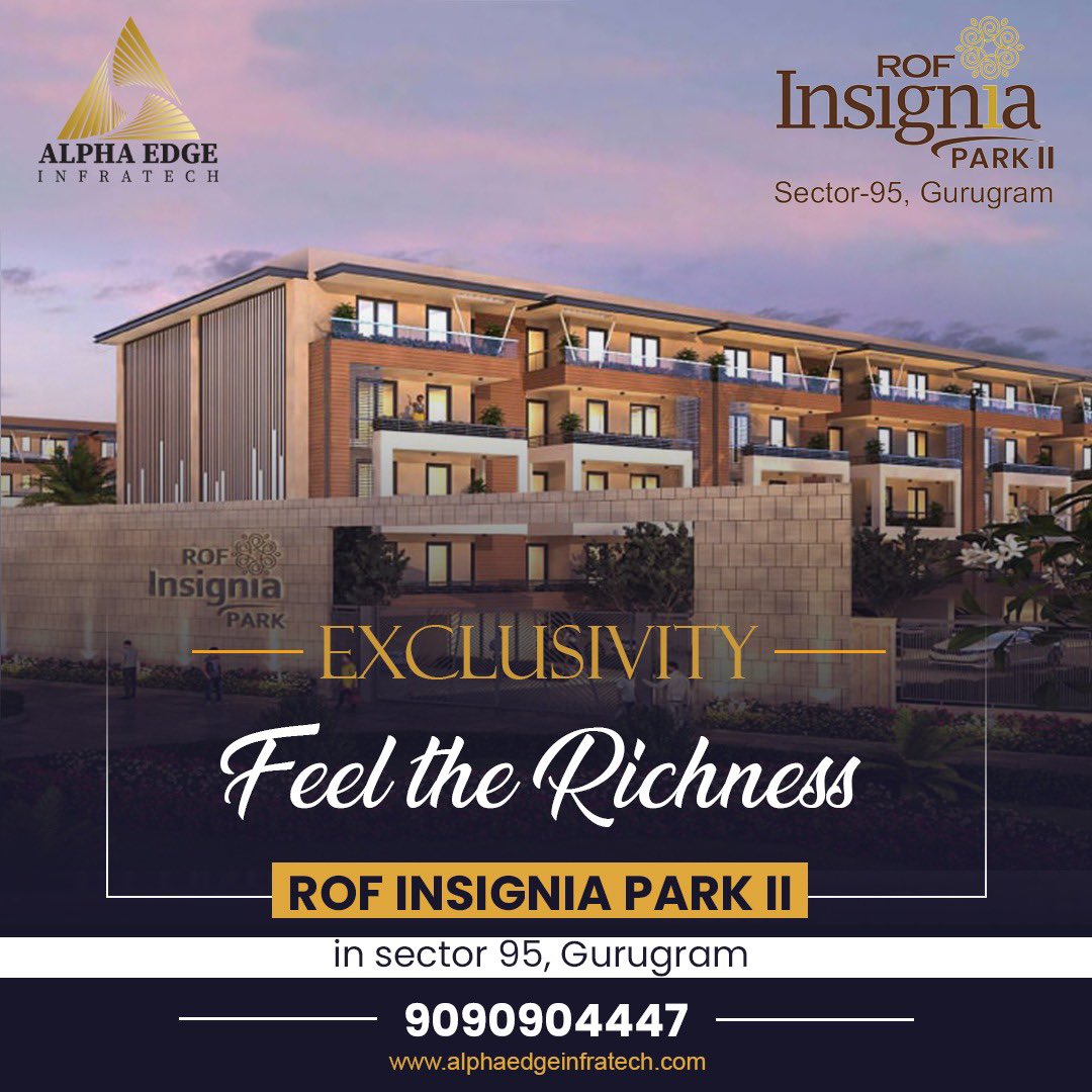 alphaedgeinfra's tweet photo. Invest 𝐑𝐎𝐅 𝐈𝐧𝐬𝐢𝐠𝐧𝐢𝐚 𝐏𝐚𝐫𝐤
Call 9090904447
#ROFinsigniapark #Rofresidentialplots #alphaedgeinfratech #somyachopra #invest #ROFInsignia #plots #residentialplots #ROFGroup #realestate #residentialPlotsinGurugram #realestateinvestment #residentialsplotsgurugram
# https://t.co/DpdDJFd4Y5