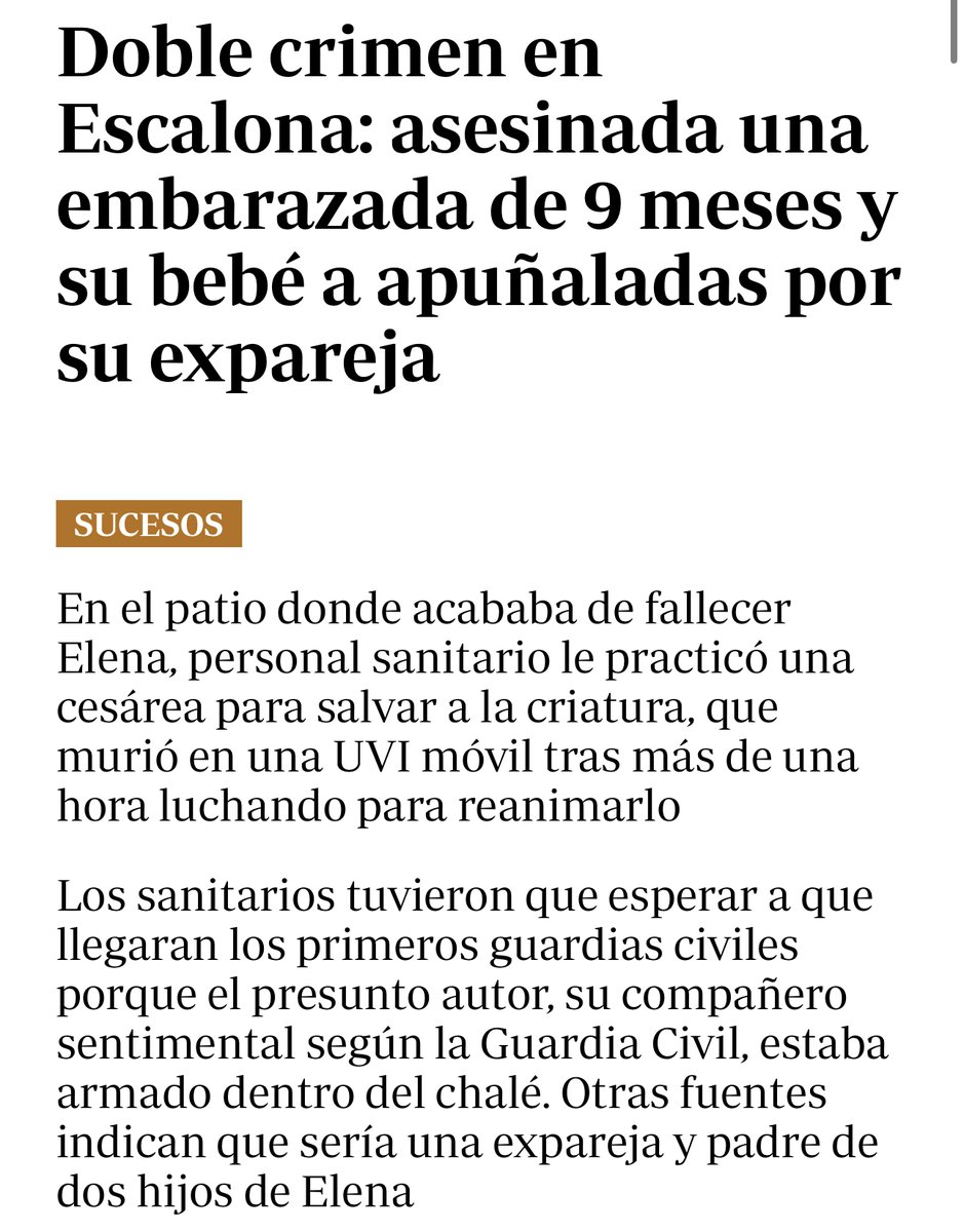 Una tragedia difícil de asimilar.

Desde VOX transmitimos nuestras condolencias a sus familiares y amigos.

Ahora sólo cabe esperar que el asesino tenga la pena de cárcel más alta posible y que la cumpla íntegramente.