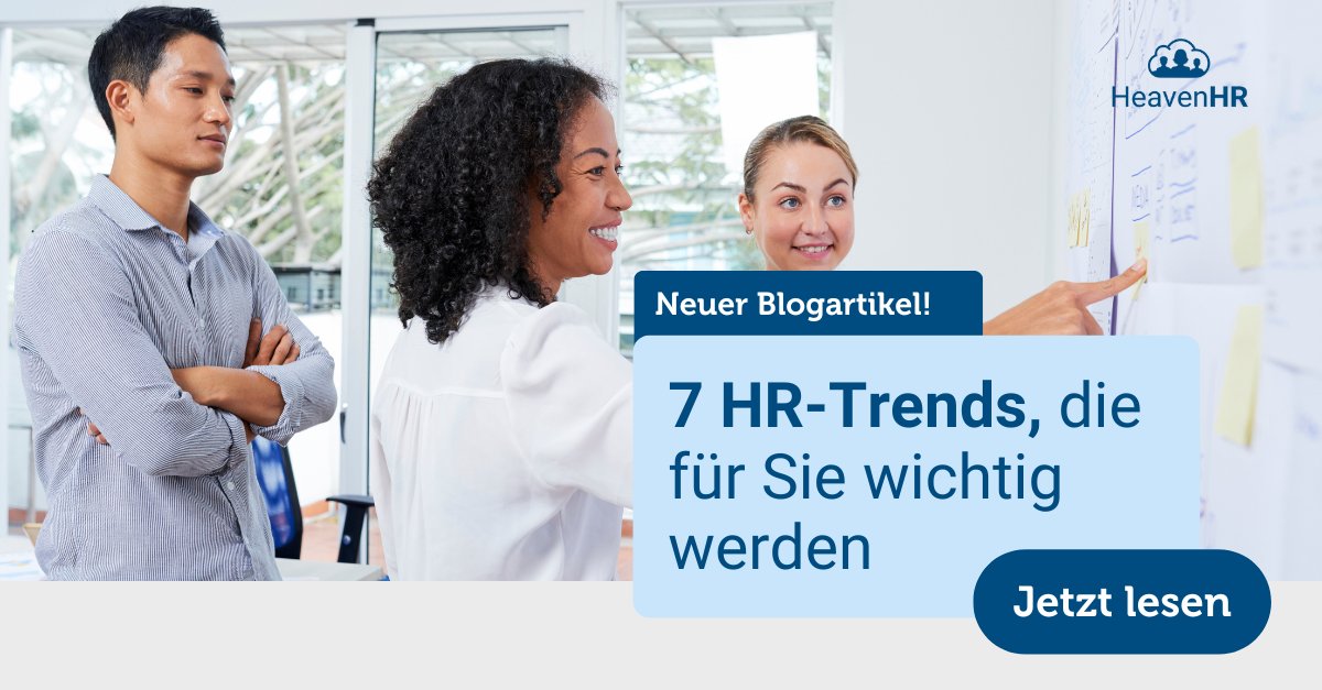 In unserem neuesten Blogartikel geben wir Ihnen einen Überblick über die wichtigsten HR-Trends 2023. Und wir zeigen Ihnen, wie Sie die Trends für sich umsetzen können. Jetzt mehr lesen: blog.heavenhr.de/hr-trends-2023/

#hrtrends #personalmanagement #hrtrends2023