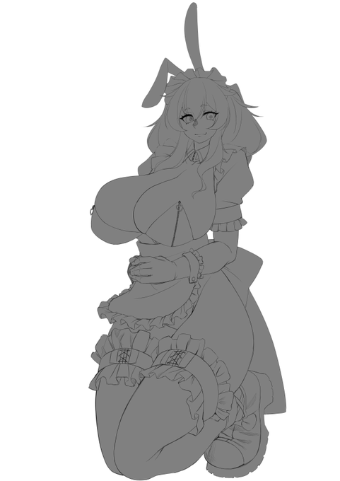 ここから線画めんどくせぇんごw 