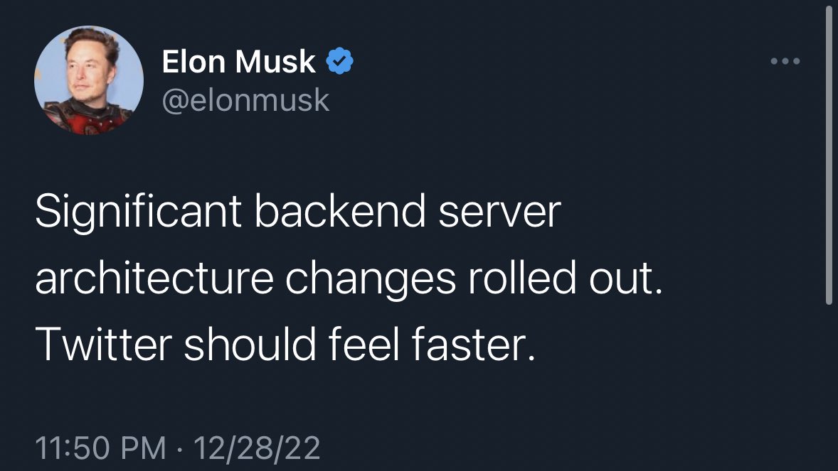 _jessicasachs's tweet image. I cannot imagine being asked to ship a rearchitecture over the holidays. Yikes.