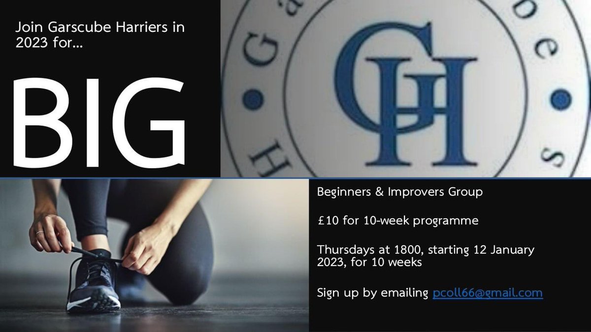 rungarscube's tweet photo. If you’re hoping to get into running or back into running in 2023 &amp; looking for company, structure &amp; motivation we have a new 10 week Beginners &amp; Improvers Group starting on 12 January 2023. 💙🏃🏼‍♀️🏃Please RT

See here for more: https://t.co/QN1VEC7xgh https://t.co/qkxmeJOf16