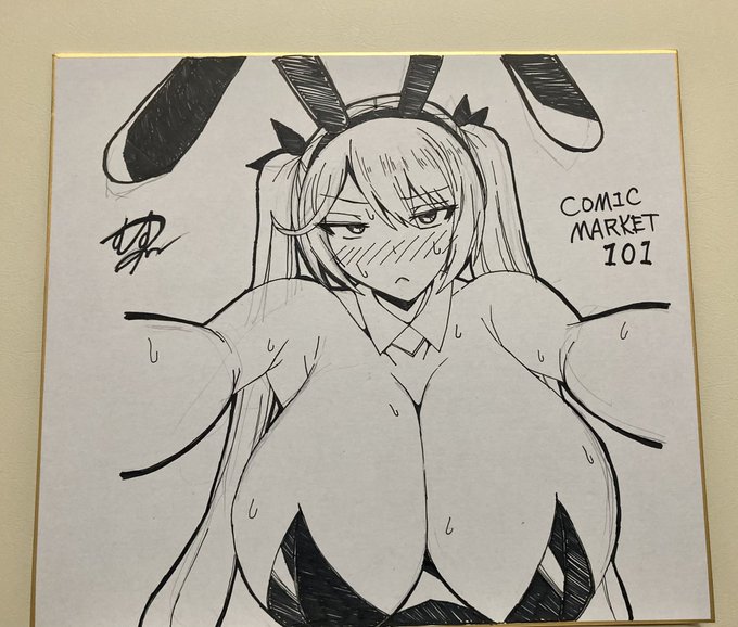 兎年だからバニーネルソン色紙かいた。5000えんでおねがいします。
希望者が二人以上の場合、時間を決めて暗黒じゃんけんを行うので参加券をお渡しします。
#C101 