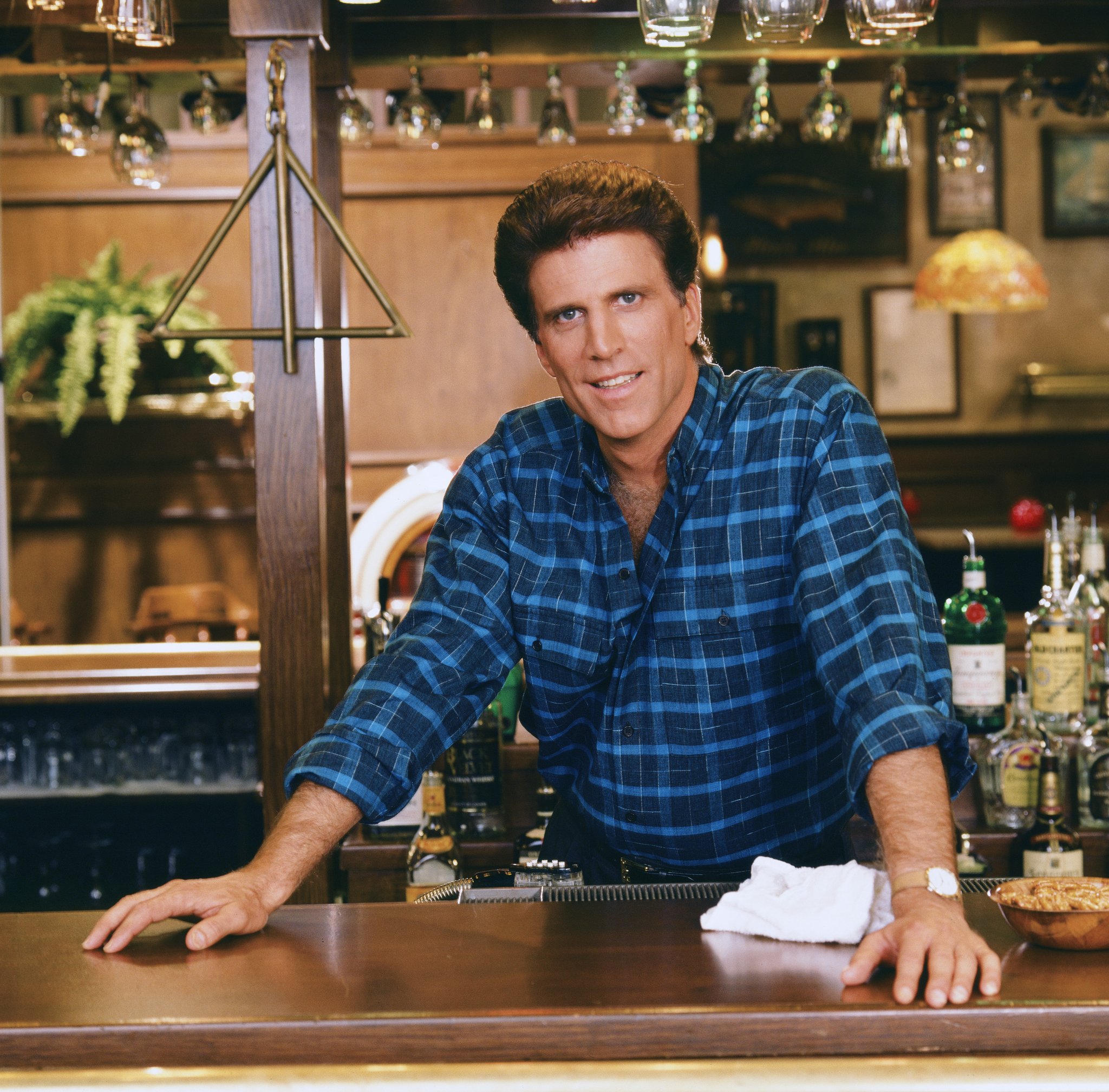 Happy Birthday American actor Ted Danson, now 75 years old. Brilliant as Sam Malone in Cheers 1982-1993. 