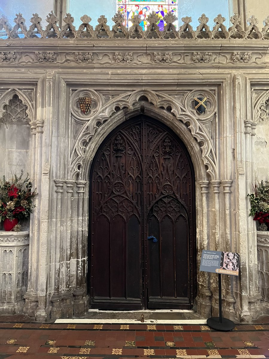Mouse of St Albans on Twitter "The abbot’s door in St Albans