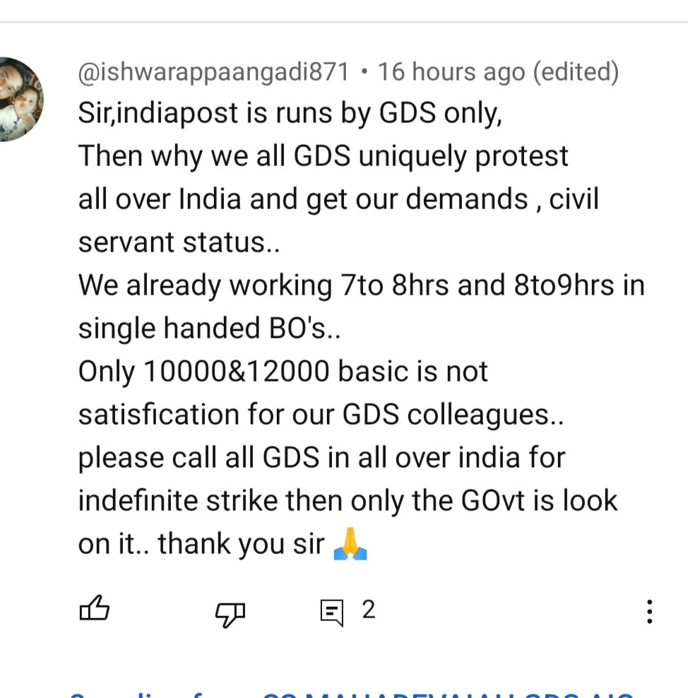 किसान की तरह आंदोलन नही हेना इसलिए बीजेपी को कोई फर्क नही पढ़ता।छोटे कर्मचारियों का शोषण ना बंद हो सका तुम्हारी सरकार में डिजिटल सारे काम gds पर डाल दिए कार्य घंटे 4 दिखाते हो। <a href="/devusinh/">Devusinh Chauhan</a> <a href="/arvindgunasekar/">Arvind Gunasekar</a> <a href="/ArvindKejriwal/">Arvind Kejriwal</a> <a href="/Drvirendrakum13/">Dr. Virendra Kumar</a> <a href="/AshwiniVaishnaw/">Ashwini Vaishnaw</a> <a href="/BBCHindi/">BBC News Hindi</a> <a href="/shankar_news18/">Shankar Anand ( #News18 )</a>