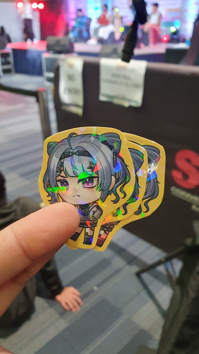 pugotuknene's tweet photo. Eyyy bought Zaion fan made stickers from our convention here.
#ziaonpaper #zaimons https://t.co/jC7TVt9Rh0