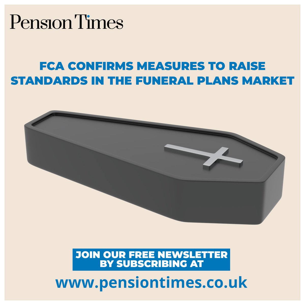 PensionTimes's tweet photo. Visit our website to read all the information about FCA confirmation measures to raise standards in the funeral plan market ↪️ https://t.co/bhow4UJFph

JOIN OUR FREE NEWSLETTER BY SUBSCRIBING at https://t.co/CQMyf9ZoWv

#unitedkingdom #funeralplan #funeralplanningauthority https://t.co/wXAbk7JfRI