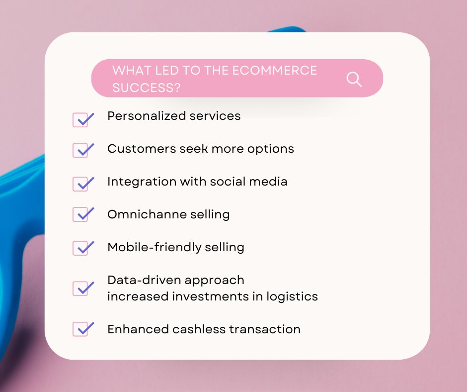 WEB4PRO_Magento's tweet photo. Key Factors for Success in eCommerce?

With the increasing accessibility of the internet and the liberty to buy anything from anywhere, more people can buy and sell online. 

#web4pro #achievement #web4pronews #ecommerce #success #ecommercebusiness https://t.co/ewXFOSLxLL