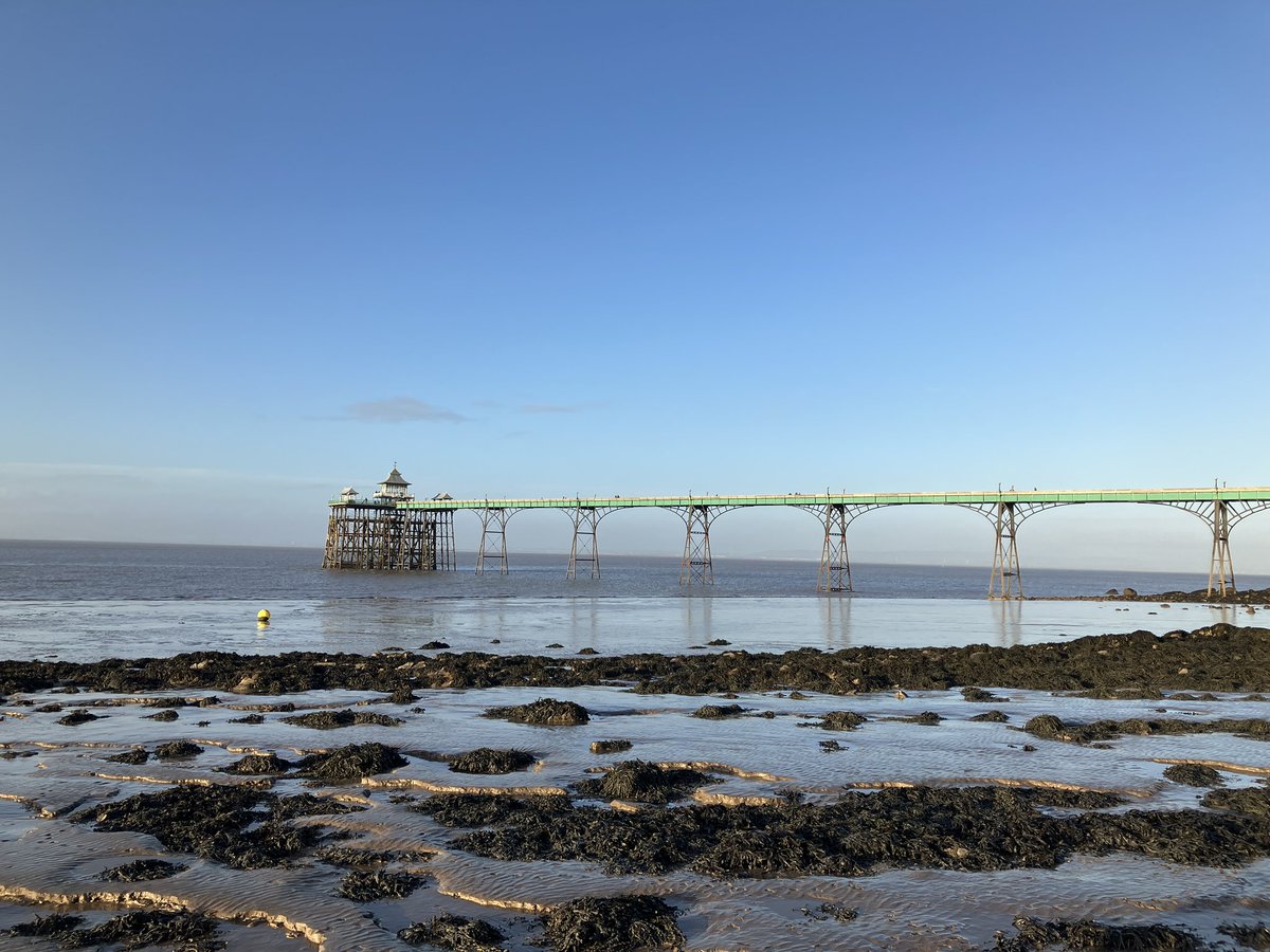 The most beautiful pier in England living up to Betjeman’s famous endorsement this week <a href="/ClevedonPierG1/">ClevedonPier</a>