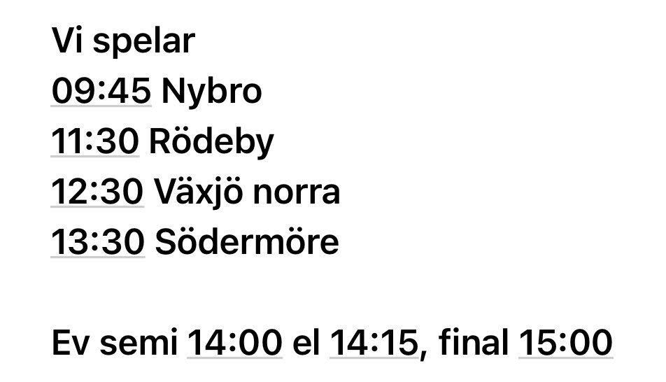 rmssgif's tweet photo. I morgon spelar P09/10 Bigso Box i Nybro. Spelschema enligt 👇🏼⚽️ https://t.co/oowF5J4kUQ