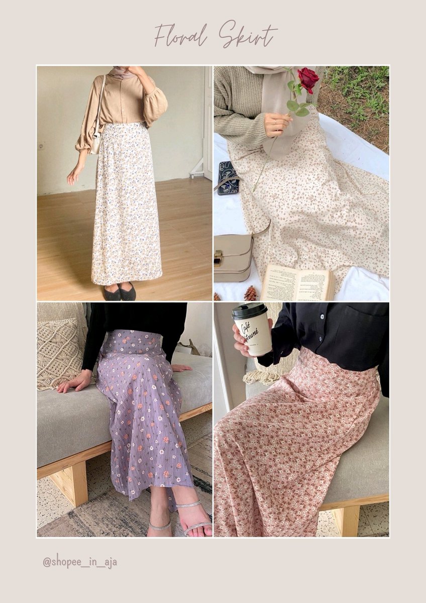 Rekomendasi Floral Skirt/ Rok Motif Bunga 🌻
A Thread

#ShopeeID #shopeeaffiliate #ootdStyle #floralskirt #racunshopee #rekomendasishopee #shopeehaul #zonabelanja #zonauang