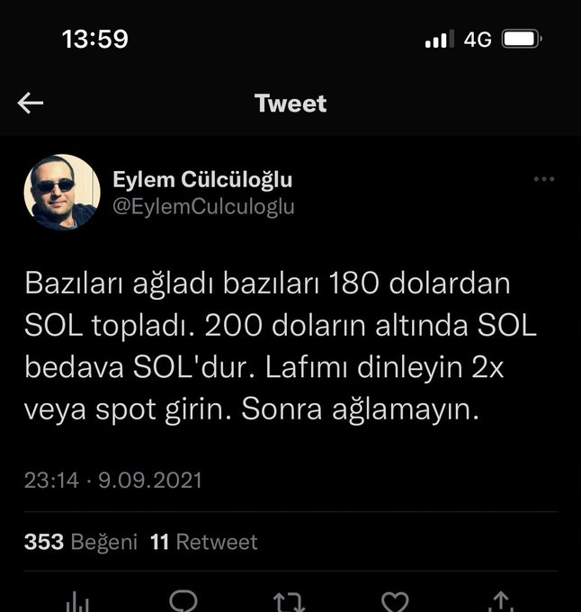 #Solana Alıpta zarar etmedigim coin kalmadı