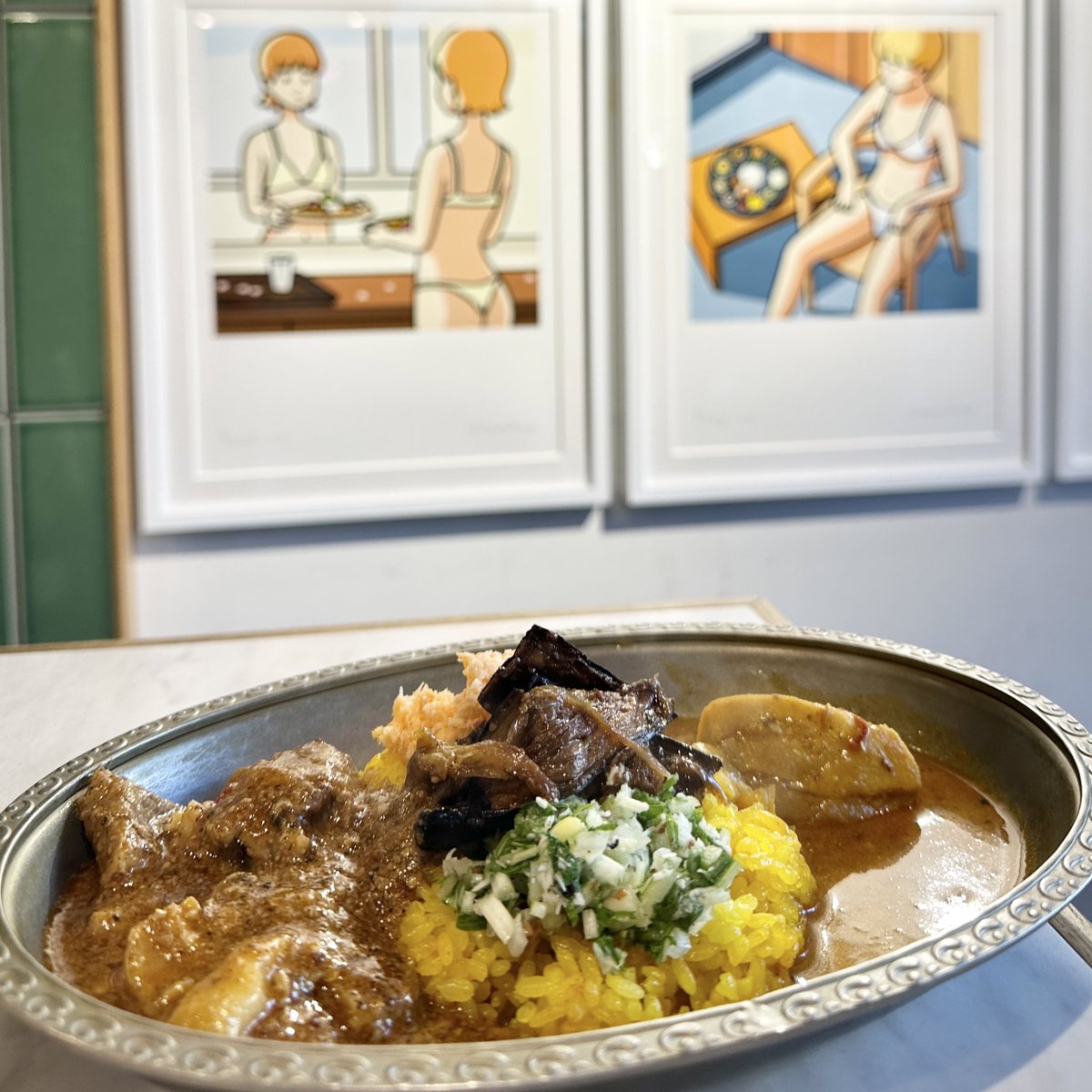 たしろ屋 白根ゆたんぽ BIJIN CURRY CALENDAR 2022 プリント - 通販