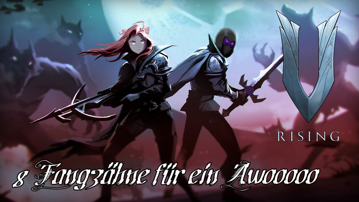 Gräfin Catula, lädt ab 16:00 zum Dinner ein.
Vorspeise : RageSuper ala altF4.
Hauptgang  Bauernblut-Kuchen nach V Rising,
Kommt vorbei ❤️

twitch.tv/mewgles

#Vtuber #streamer #streaming #gaming 
#smallstreamer #GERVtuber #twitchtv 
#twitchde #vrising #coop
