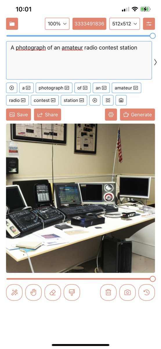 Luckly ham radio is still under the radar of Artificial Intelligence #stablediffusion #hamr