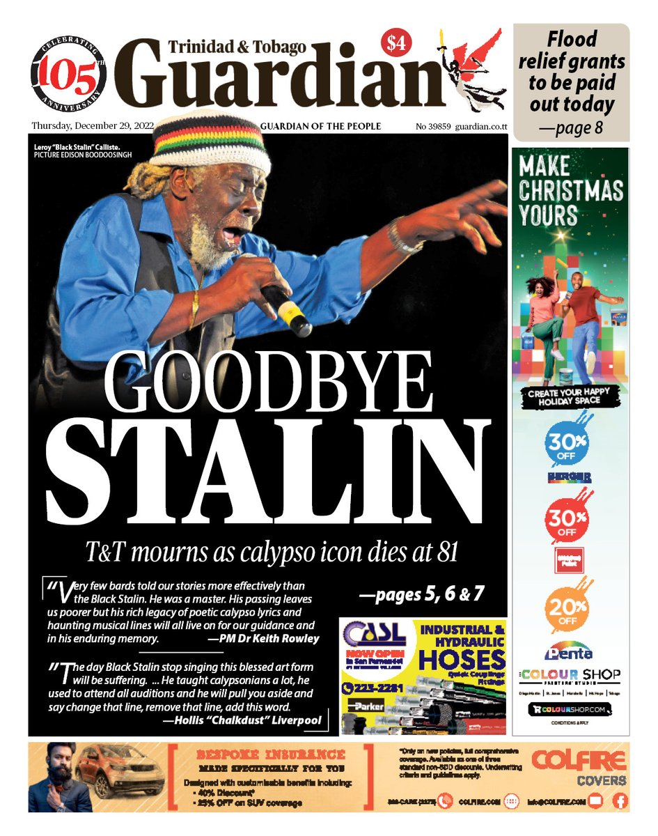 Today's Guardian Newspaper