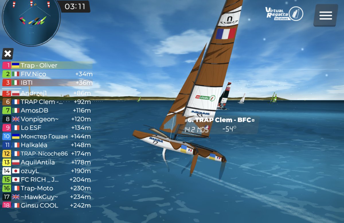 TRAP_Esailing's tweet photo. a little POPUP regatta from @EsailingFrance 
sailranks by : https://t.co/hMPBbdX0FM https://t.co/Khspzv6GDS