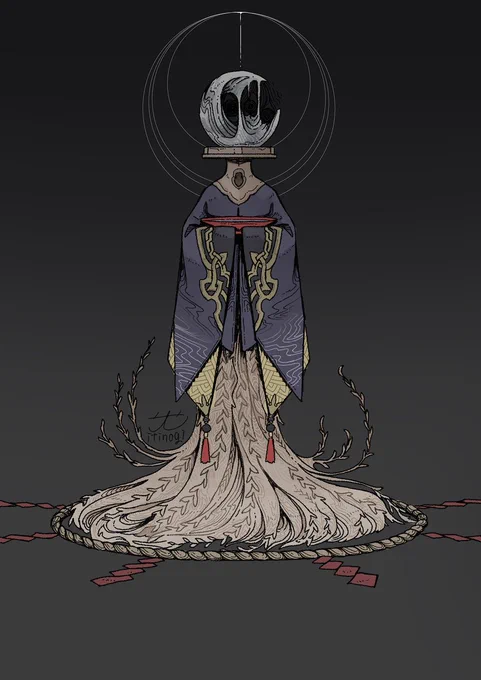 来年も暦の神様はシリーズでやりたいですね #自創作キャラデザグッドデザイン賞2022 