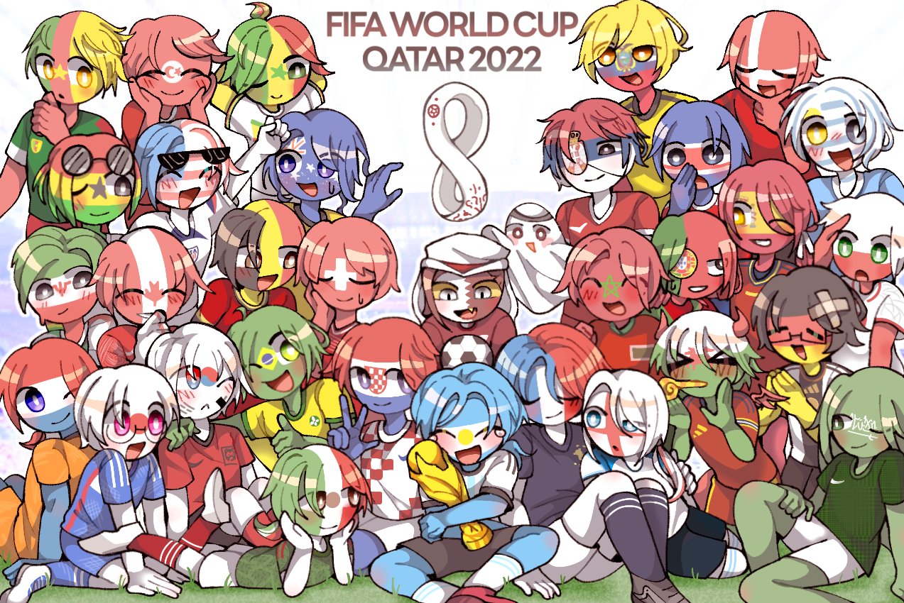 Katie_0131 on X: Noon I'm so late Anyway congrats for Argentina🇦🇷 I  really enjoyed World Cup!!🥺💕 #countryhumans  / X