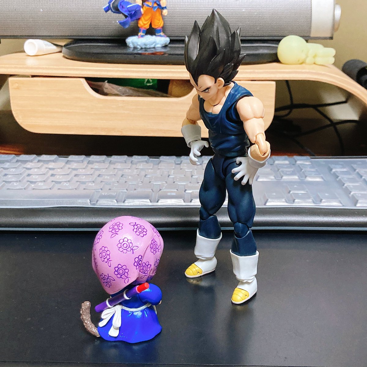 FECA___'s tweet photo. 도색 의뢰 맡겼던 오공이 도착ㅜ
이렇게 귀여울 수가... 최고의 연말 선물 https://t.co/kKFicREc3w