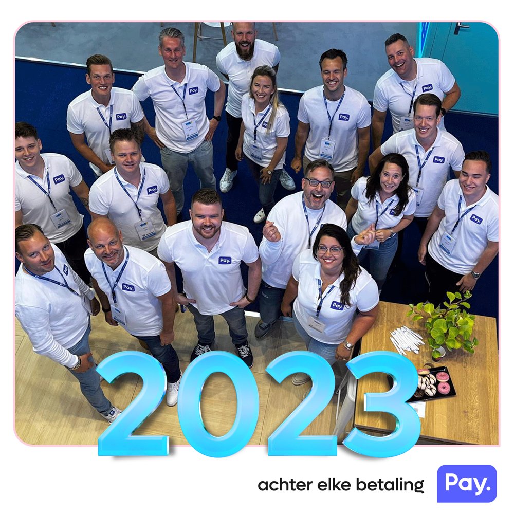 2022 zit er bijna op. Nog eventjes en we klinken op het nieuwe jaar. 🥂 

Namens Pay. willen wij jullie bedanken voor het vertrouwen in ons. We kijken uit naar een nieuw jaar vol mooie uitdagingen, kansen en samenwerkingen. Alleen samen maken we een succes van 2023!

#nieuwjaar