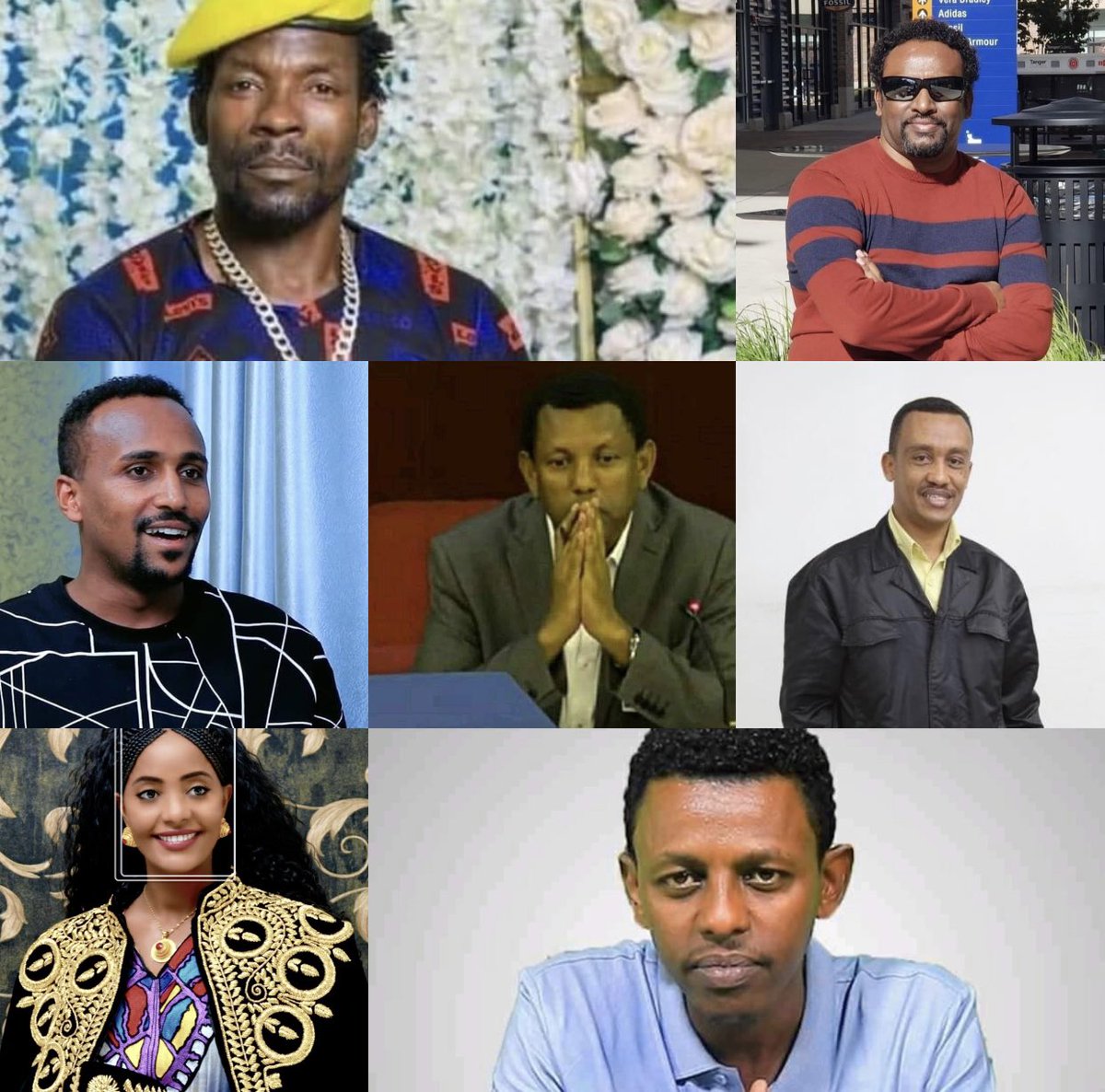 ሰው በጠፋበት ሰአት ሰው ሆነው የተገኙ ናቸውና ሁሉም ትግራዋይ ባገኘው አጋጣሚ ክብር ሊሰጣቸው ይገባል። 
Those are the only none #Tigray|an who stands against the war. 
Hats 🧢 off.